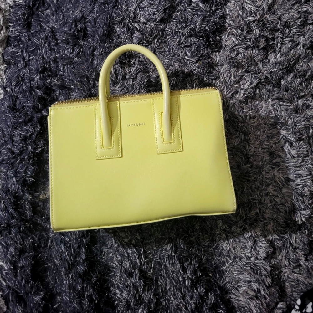 Matt & Nat Yellow Crossbody Bag